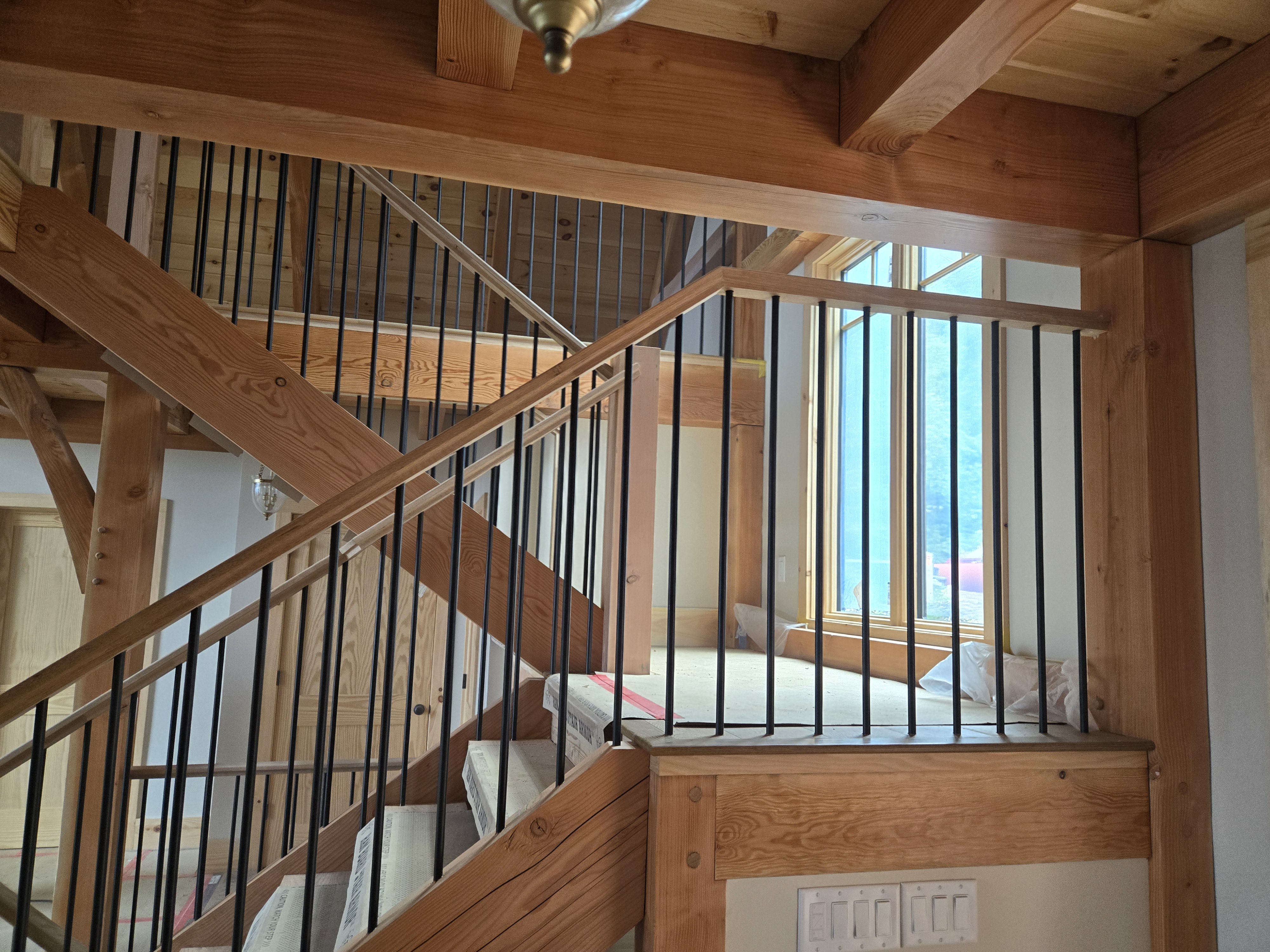 Custom stair and railing